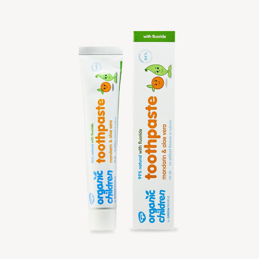 Green People Children's Mandarin Toothpaste - UK Food & Drink - 5034511000476