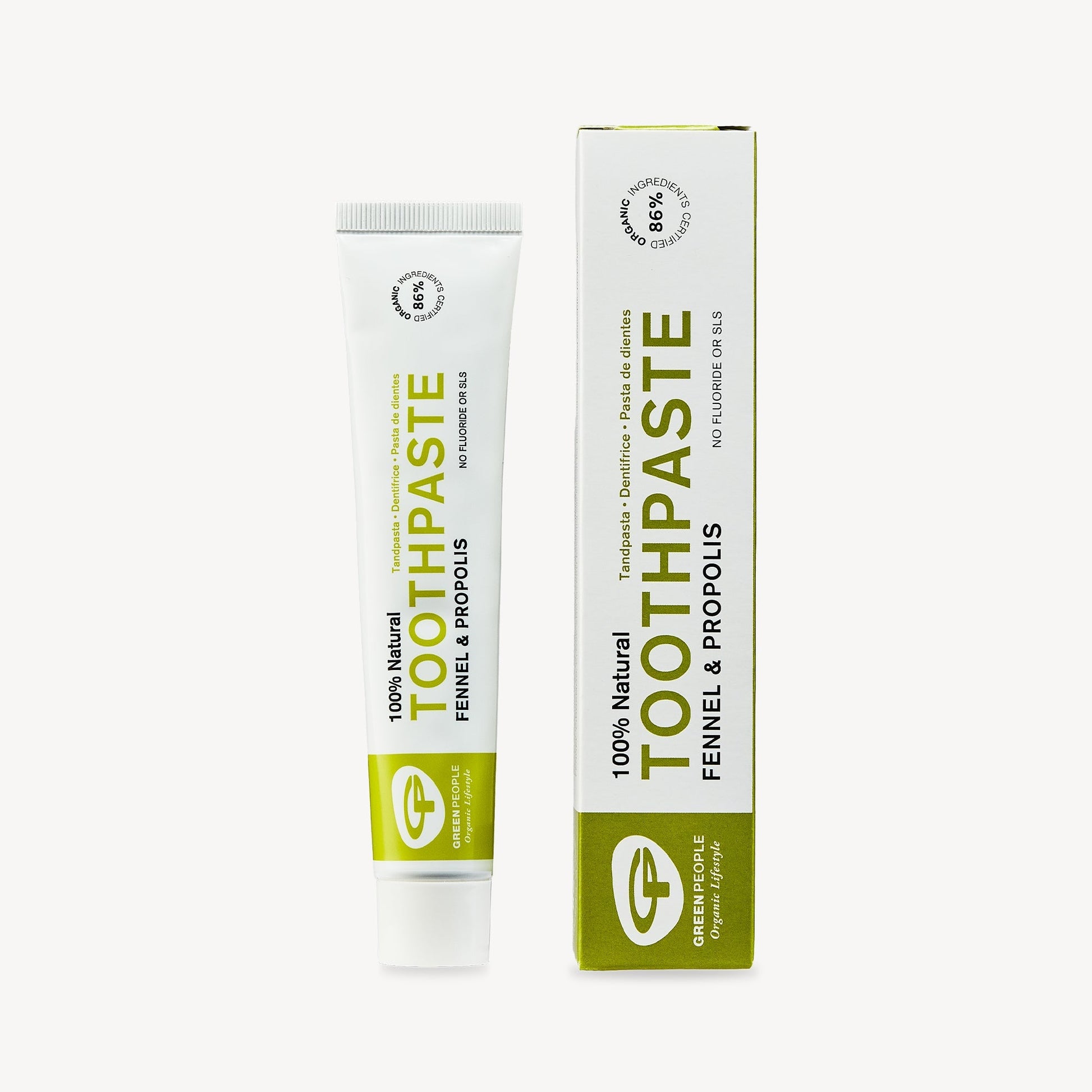 Green People Fennel & Propolis Toothpaste - UK Food & Drink - 5034511000414