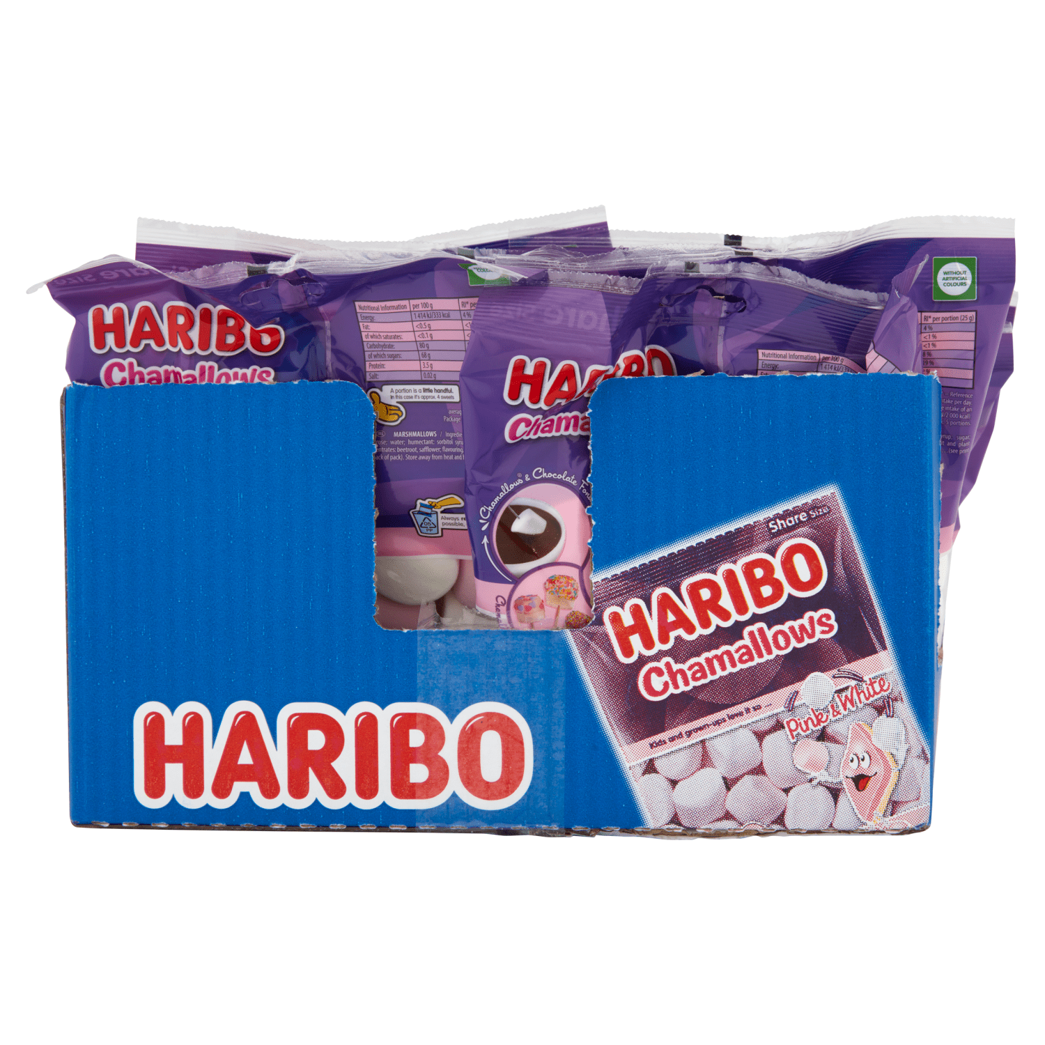 HARIBO Chamallows Pink & White 140g - UK Food & Drink - 5410358442448