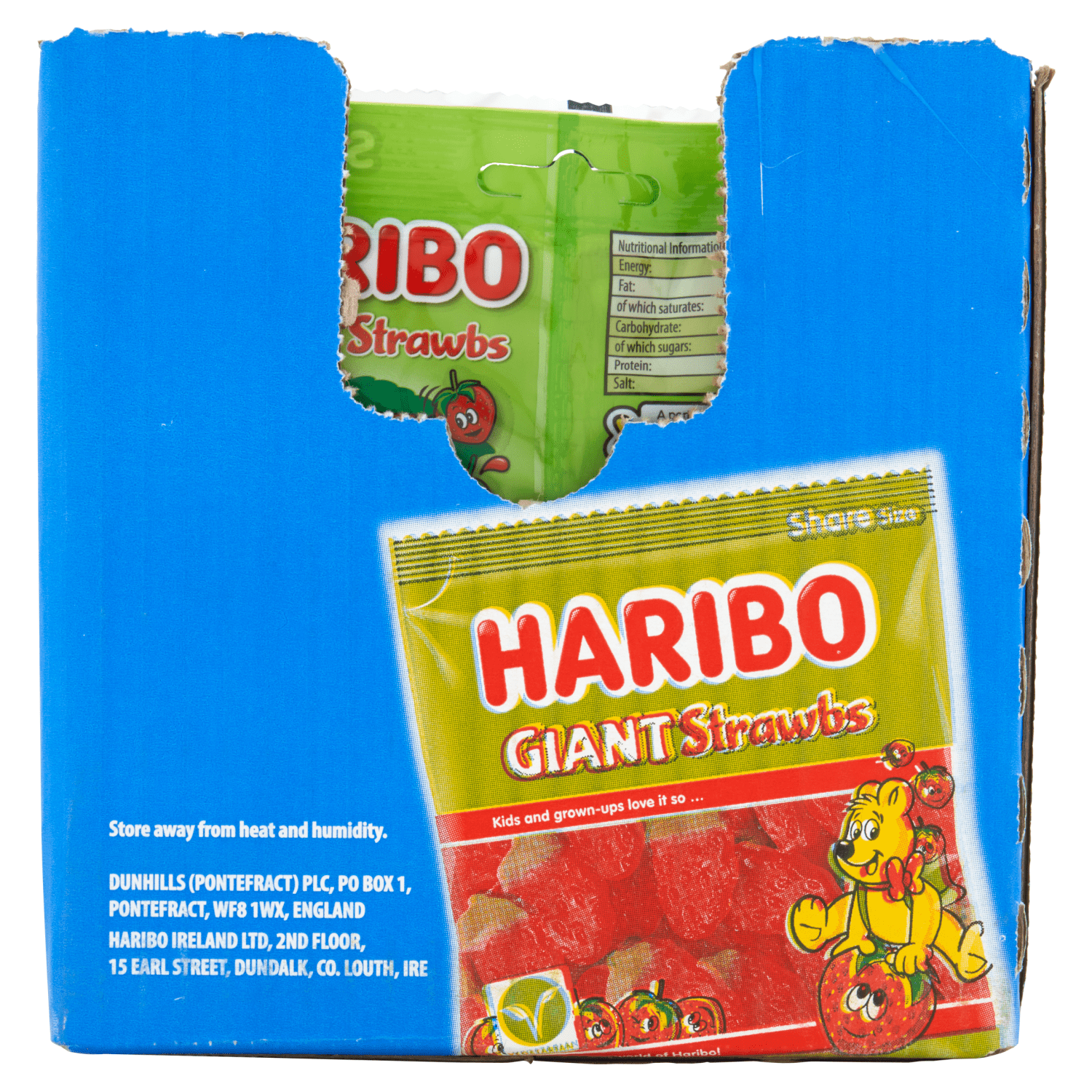 HARIBO Giant Strawbs 175g - UK Food & Drink - 5012035963101