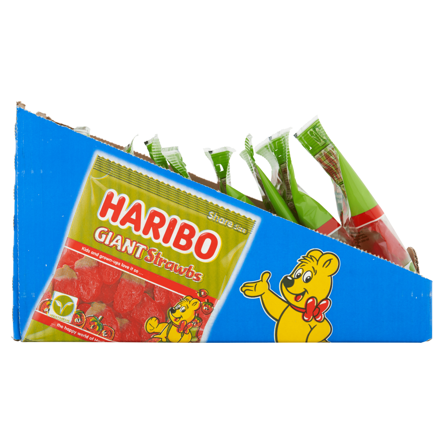 HARIBO Giant Strawbs 175g - UK Food & Drink - 5012035963101