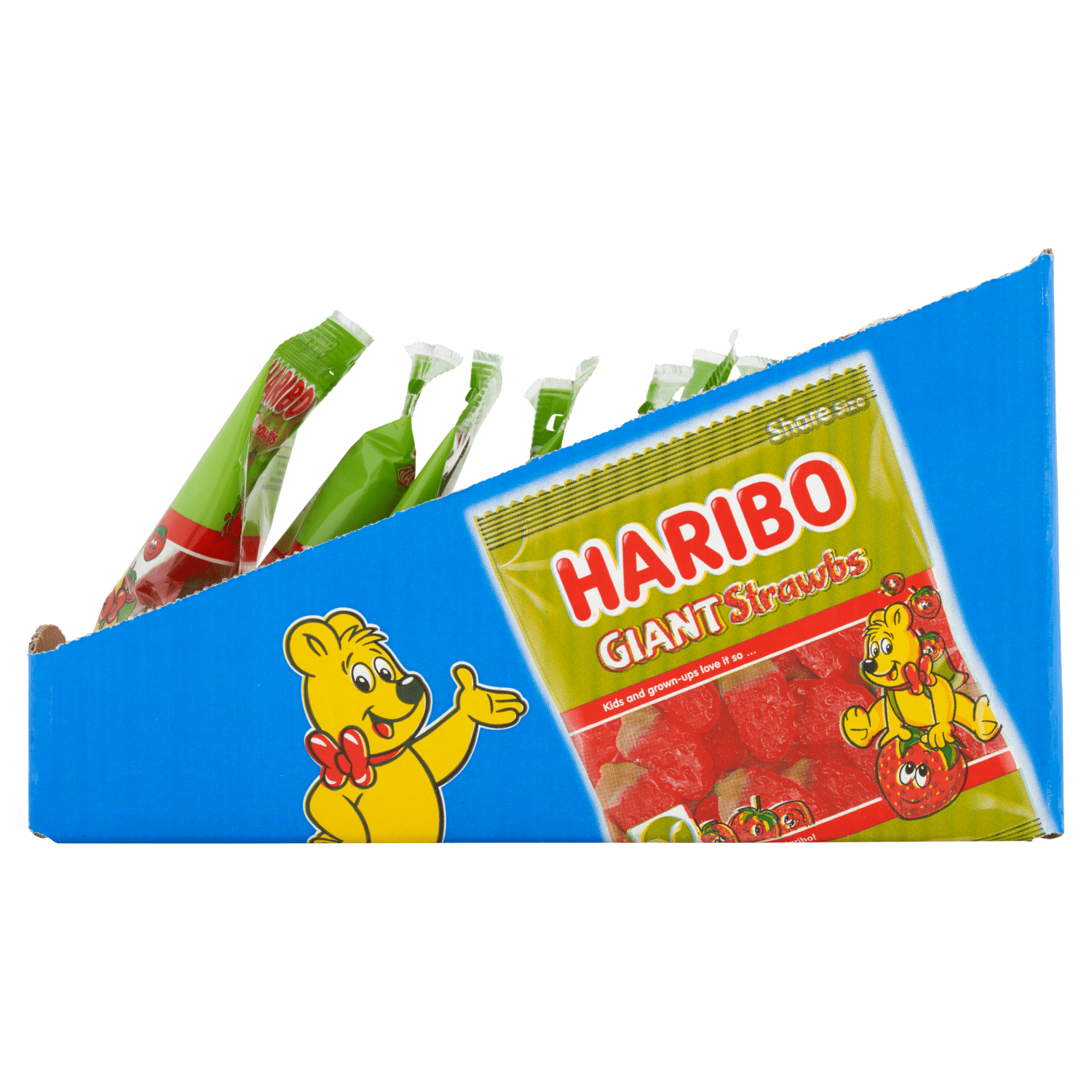 HARIBO Giant Strawbs 175g - UK Food & Drink - 5012035963101