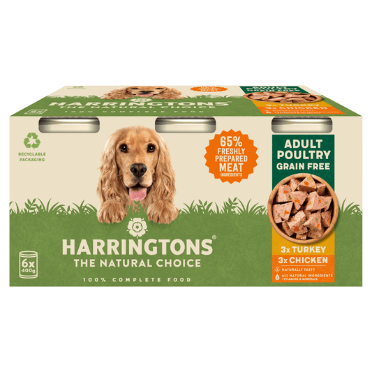 Harringtons Adult Poultry 6 x 400g - UK Food & Drink - 5013919004644