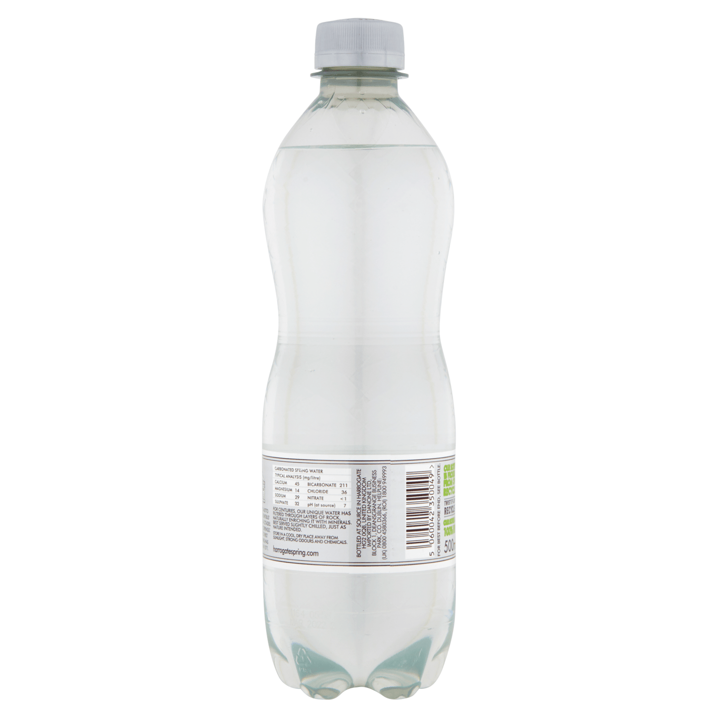 Harrogate Spring Water Sparkling 500ml - UK Food & Drink - 5060042350049