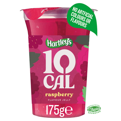 Hartley's 10 Cal Raspberry Flavour Jelly 175g - UK Food & Drink - 5000354168253