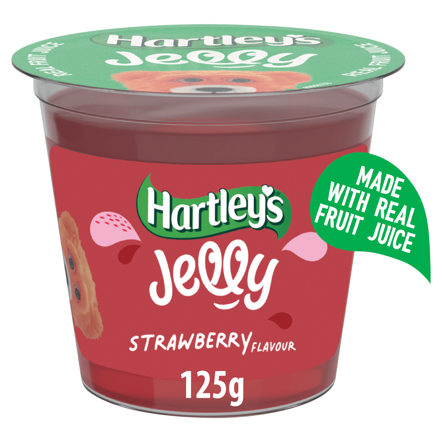 Hartley's Jelly Strawberry Flavour 125g - UK Food & Drink - 50126064