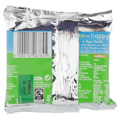 Heinz Apple Biscotti Snack 7+ Months 60g - UK Food & Drink - 5000157067845