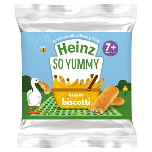 Heinz Banana Biscotti Snack 7+ Months 60g - UK Food & Drink - 5000157070609