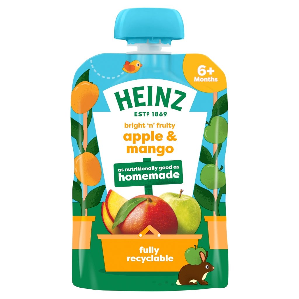 Heinz By Nature Apple & Mango 4+ Months 100g - UK Food & Drink - 5000157079930