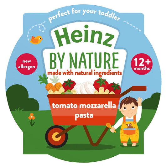 Heinz By Nature Tomato Mozzarella Pasta Shells 1+ 200G - UK Food & Drink - 5000157152657