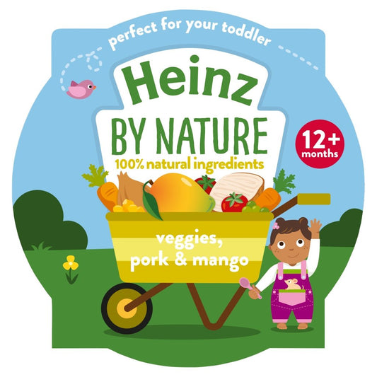 Heinz By Nature Veggies, Pork & Mango 1+ Yr 200G - UK Food & Drink - 5000157152671