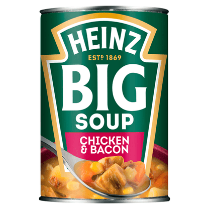 Heinz Chicken and Bacon Big Soup 400g - UK Food & Drink - 5000157144973