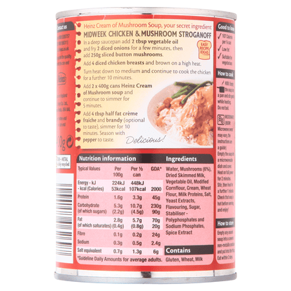 Heinz Classic Cream of Mushroom Soup 400g - UK Food & Drink - 5000157062697