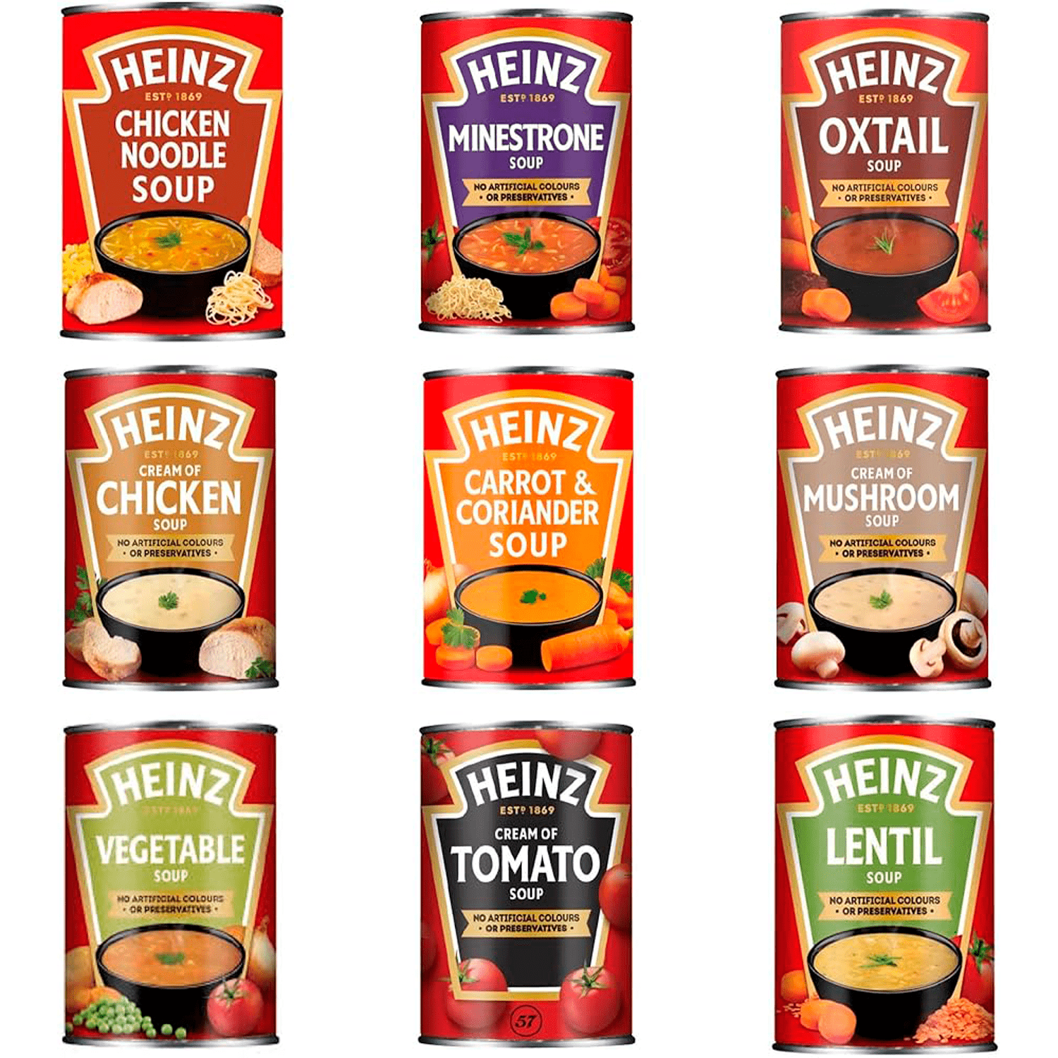 Heinz Classic Lentil & Bacon Soup 400g - UK Food & Drink - 5000157074027
