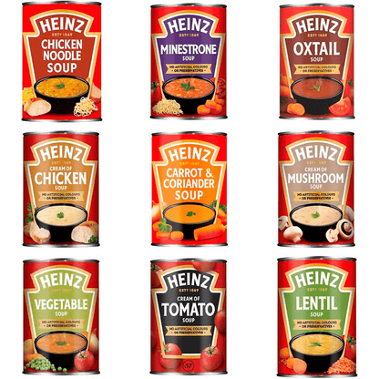 Heinz Classic Lentil & Bacon Soup 400g - UK Food & Drink - 5000157074027