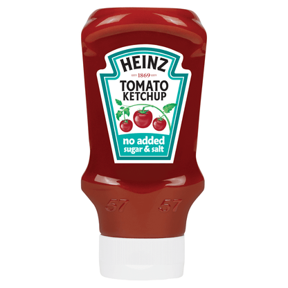 Heinz No Added Sugar & Salt Tomato Ketchup 425g - UK Food & Drink - 5000157140920