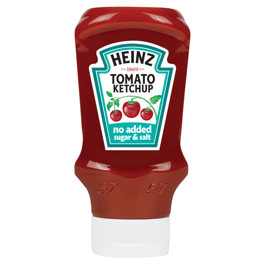 Heinz No Added Sugar & Salt Tomato Ketchup 425g - UK Food & Drink - 5000157140920