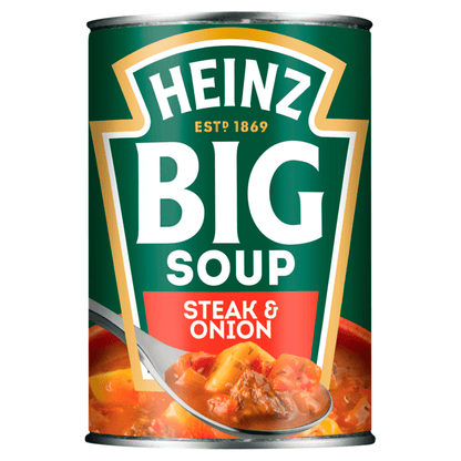 Heinz Steak and Onion Big Soup 400g - UK Food & Drink - 5000157144997