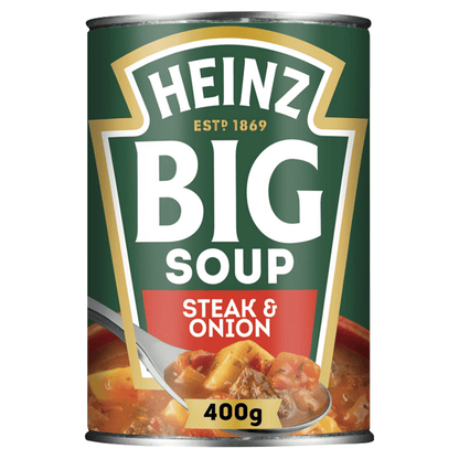 Heinz Steak and Onion Big Soup 400g - UK Food & Drink - 5000157144997