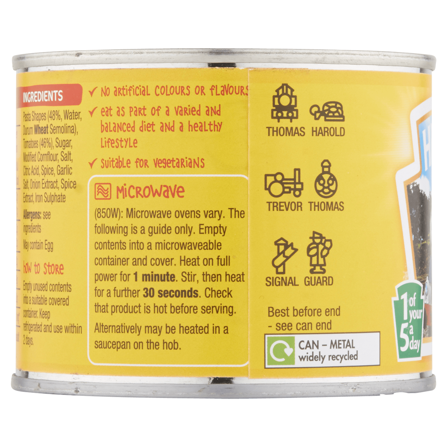 Heinz Thomas & Friends Pasta Shapes in Tomato Sauce 205g - UK Food & Drink - 5000157025029