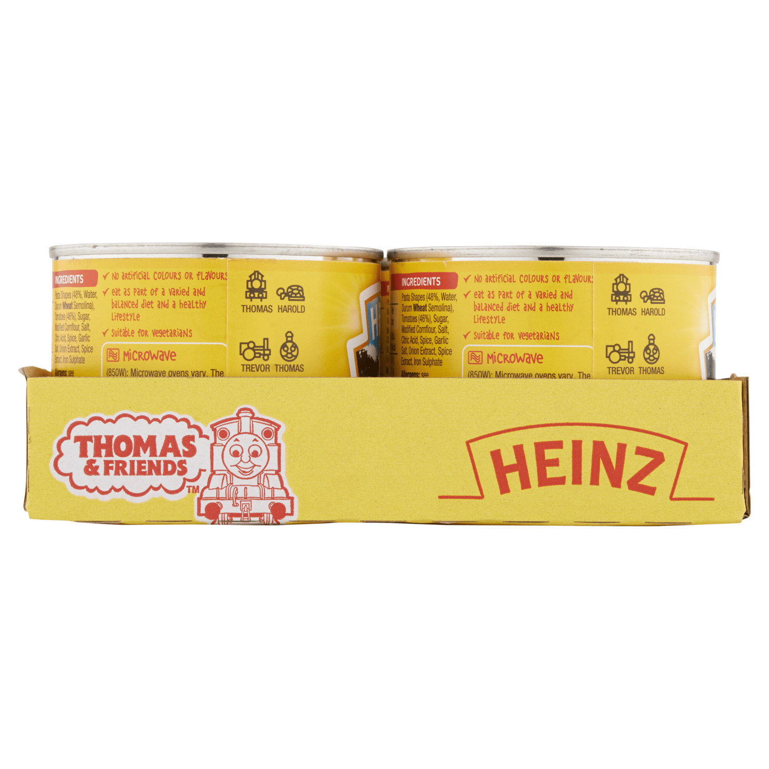 Heinz Thomas & Friends Pasta Shapes in Tomato Sauce 205g - UK Food & Drink - 5000157025029