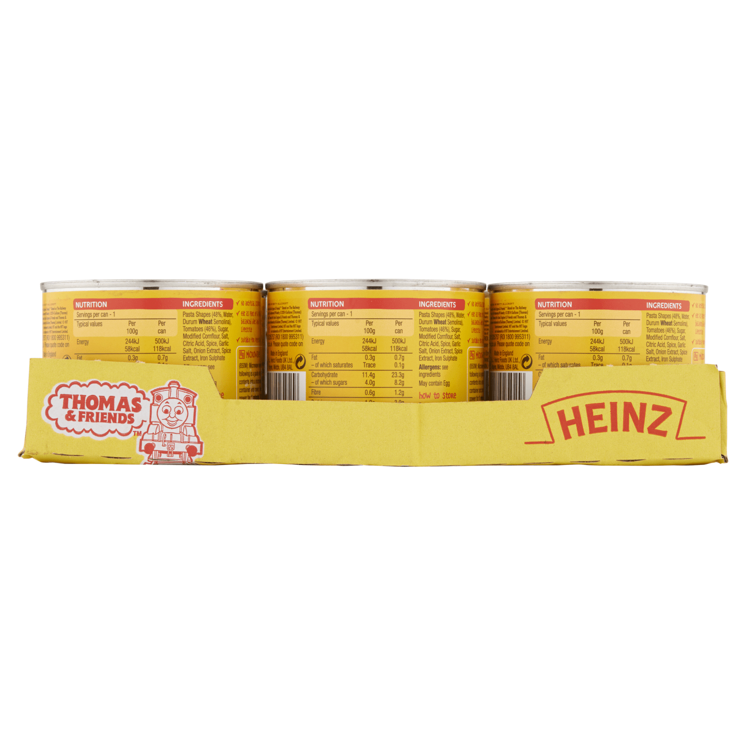 Heinz Thomas & Friends Pasta Shapes in Tomato Sauce 205g - UK Food & Drink - 5000157025029