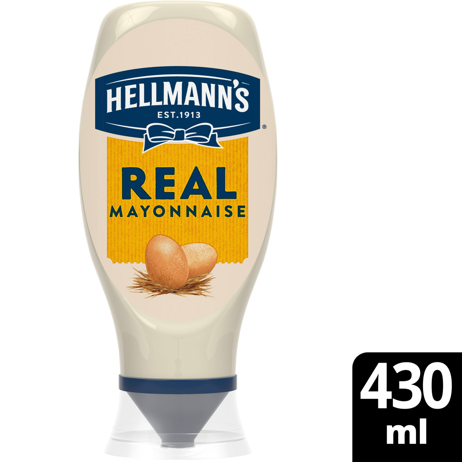 Hellmann's Condiment Real Mayonnaise 430 ml - UK Food & Drink - 8722700479475