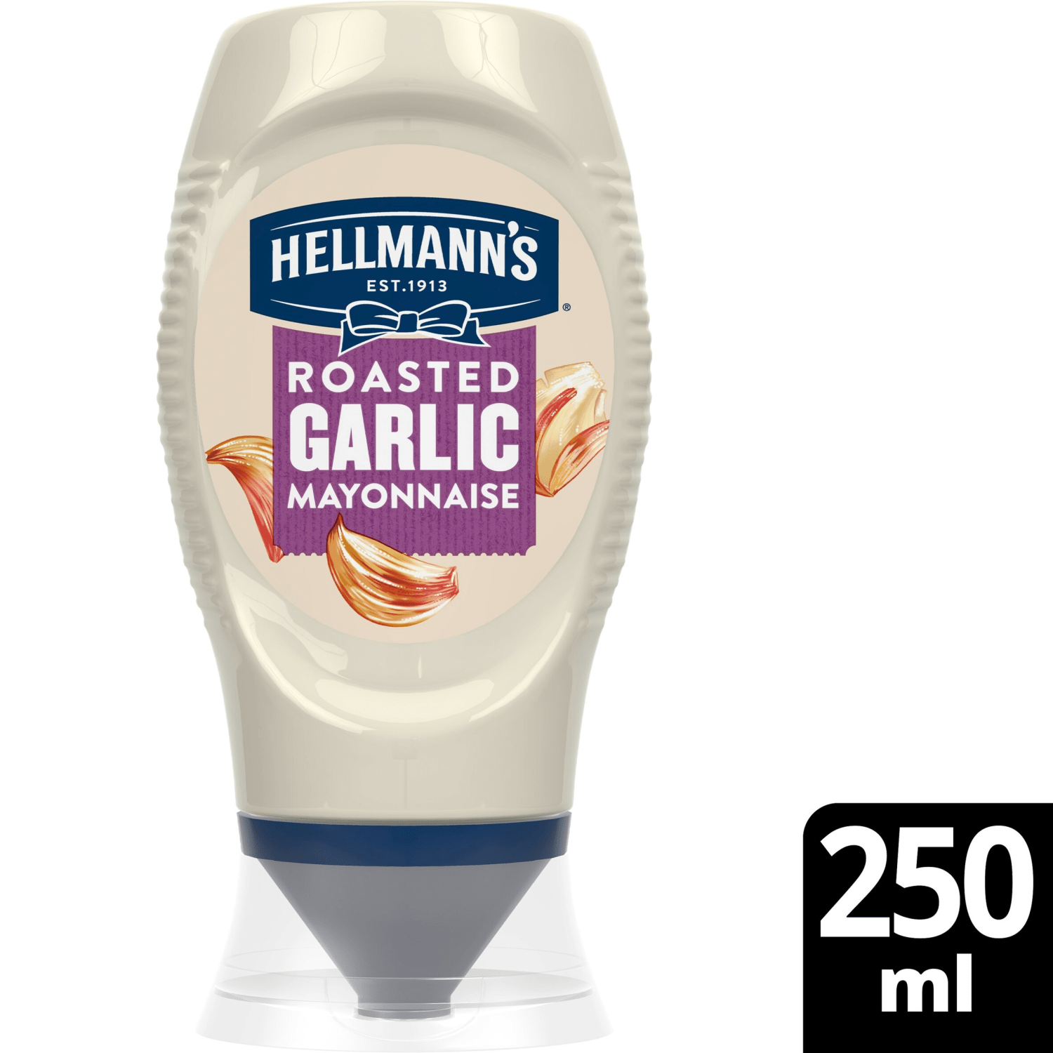 Hellmann's Condiment Roasted Garlic Mayonnaise 250 ml - UK Food & Drink - 8712566065714