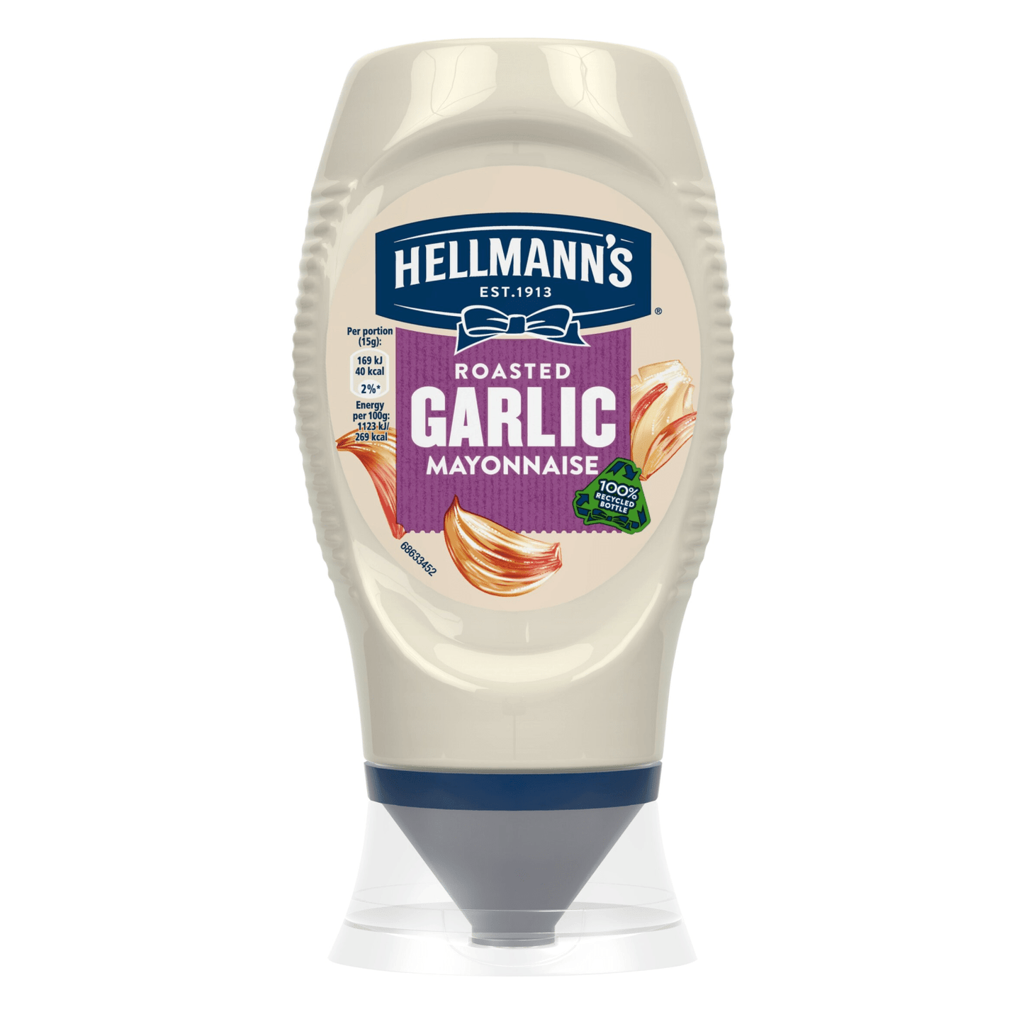 Hellmann's Condiment Roasted Garlic Mayonnaise 250 ml - UK Food & Drink - 8712566065714