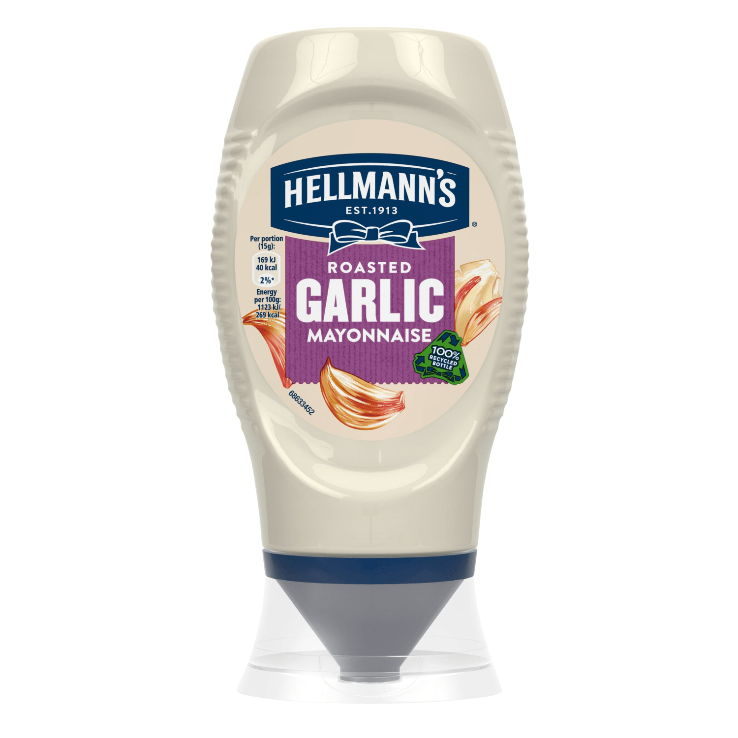 Hellmann's Condiment Roasted Garlic Mayonnaise 250 ml - UK Food & Drink - 8712566065714