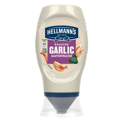 Hellmann's Condiment Roasted Garlic Mayonnaise 250 ml - UK Food & Drink - 8712566065714