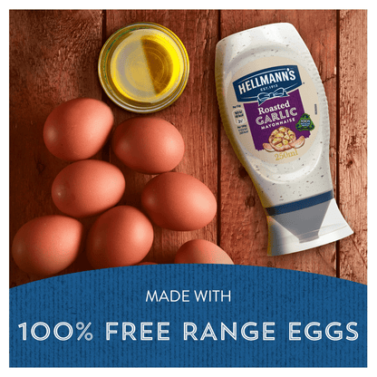 Hellmann's Condiment Roasted Garlic Mayonnaise 250 ml - UK Food & Drink - 8712566065714
