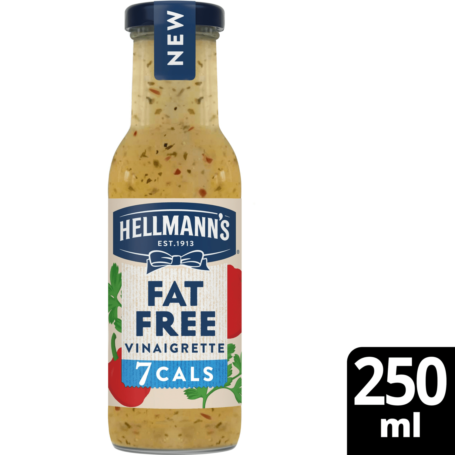 Hellmann's Vinaigrette Fat Free 250 ml - UK Food & Drink - 8720182303738