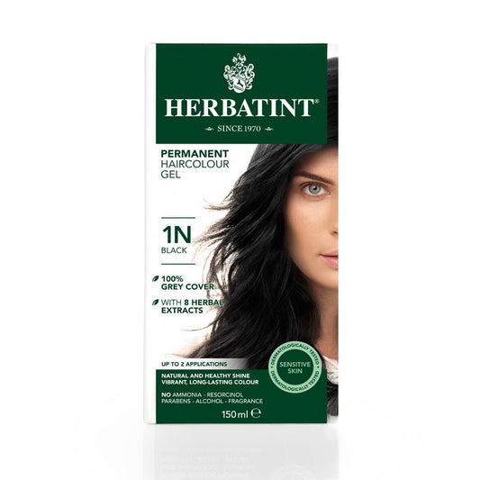 Herbatint Black Hair Colour 1N - UK Food & Drink - 8016744808019