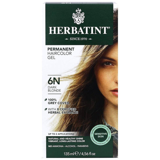 Herbatint Dark Blonde Hair Colour 6N - UK Food & Drink - 8016744808064