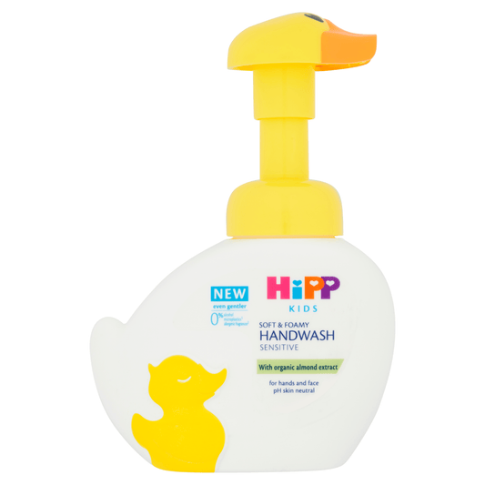 HiPP Kids Soft & Foamy Handwash Sensitive 250ml - UK Food & Drink - 40623757