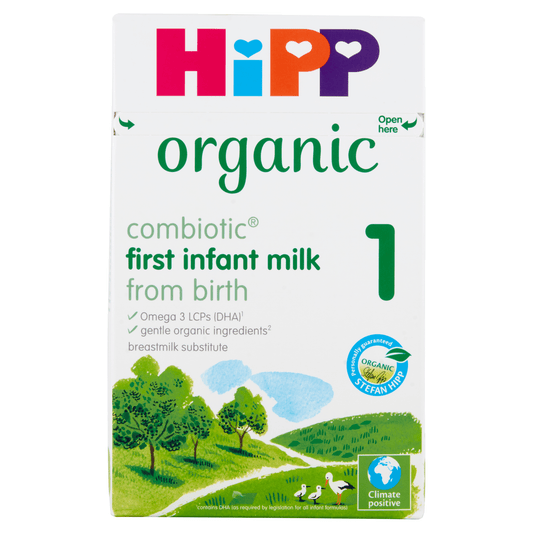 HiPP Organic 1 First Infant Milk from Birth 800g - UK Food & Drink - 4062300139008