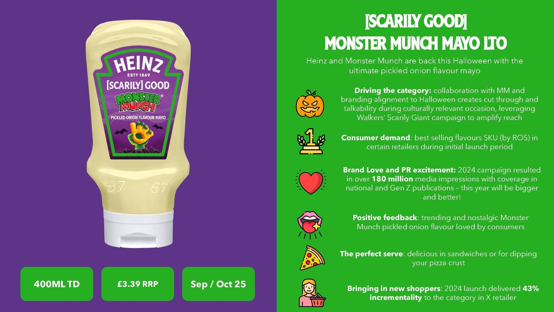 HNZ Monster Munch Mayo 400ml - UK Food & Drink - 8410066144884
