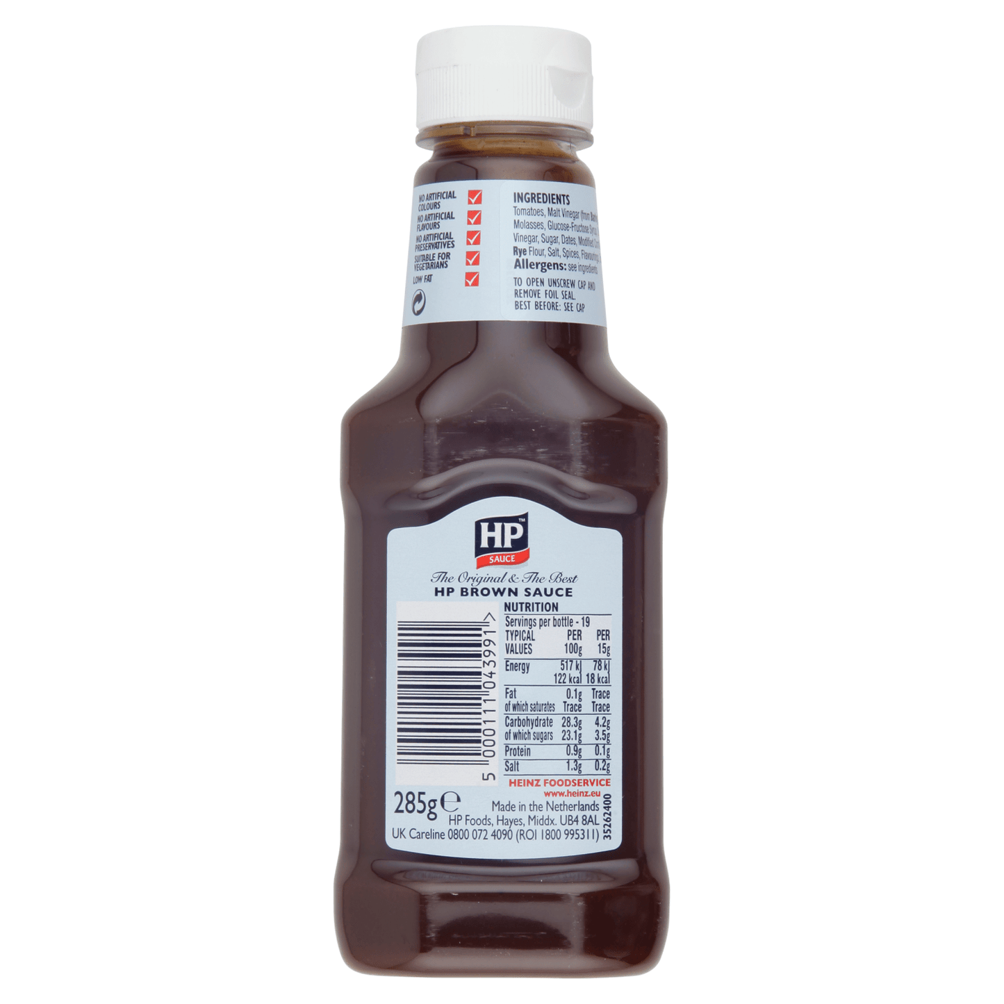 HP The Original Sauce 285g - UK Food & Drink - 5000111043991