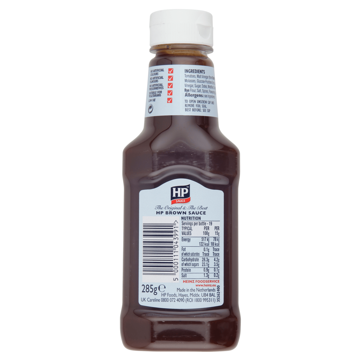 HP The Original Sauce 285g - UK Food & Drink - 5000111043991