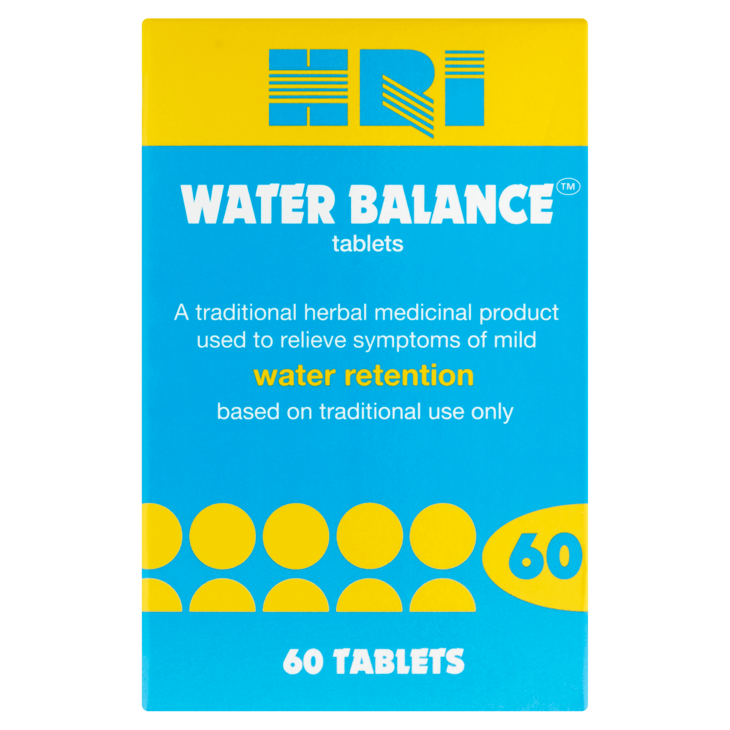 HRI Water Balance Tablets 60 Tablets - UK Food & Drink - 5012689000771