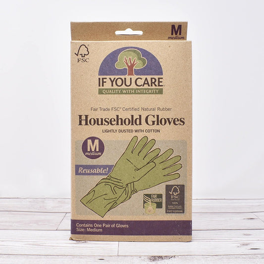 If You Care FSC FT Rubber Gloves Medium - UK Food & Drink - 770009250286