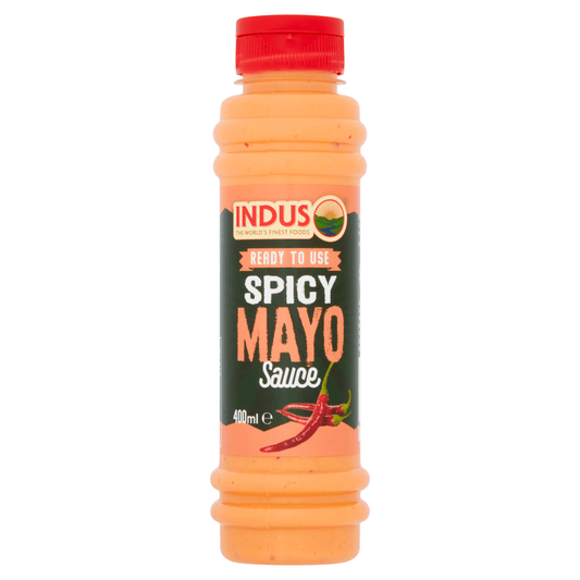Indus Spicy Mayo Sauce 400ml - UK Food & Drink - 5060476794020