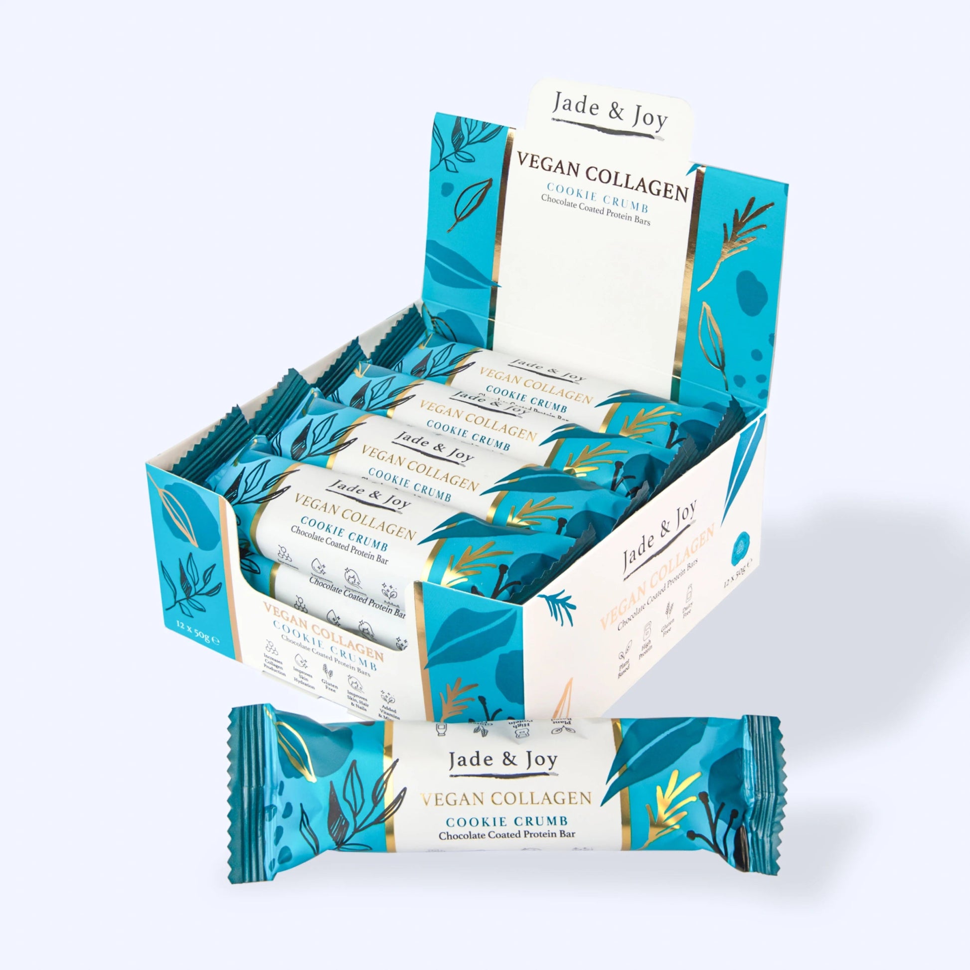 Jade and Joy Cookie Crumb Protein Bar - UK Food & Drink - 5065012608502