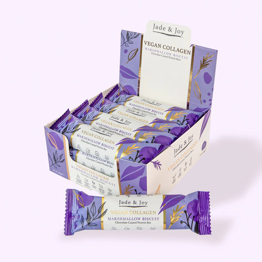 Jade and Joy Marshmallow Biscuit Protein Bar - UK Food & Drink - 5065012608489