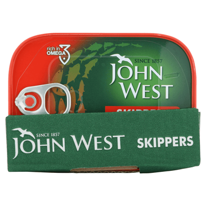 John West Skippers Brisling in Tomato Sauce 106g - UK Food & Drink - 5000171001276