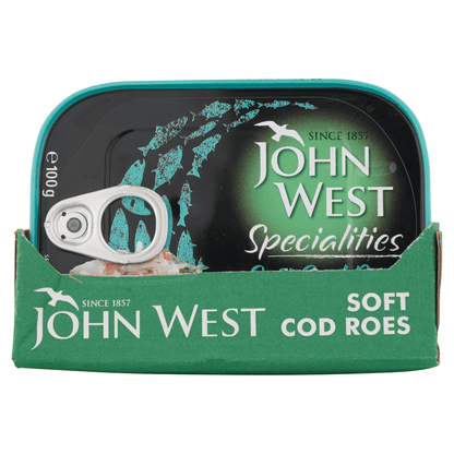 John West Specialities Soft Cod Roes 100g - UK Food & Drink - 5000171010421