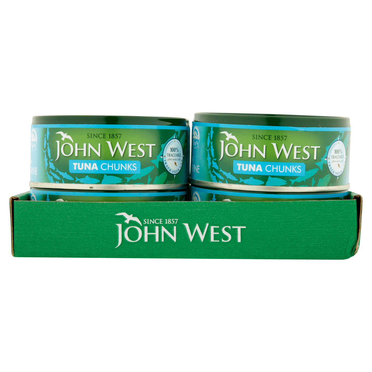 John West Tuna Chunks in Brine 145g - UK Food & Drink - 5000171057808
