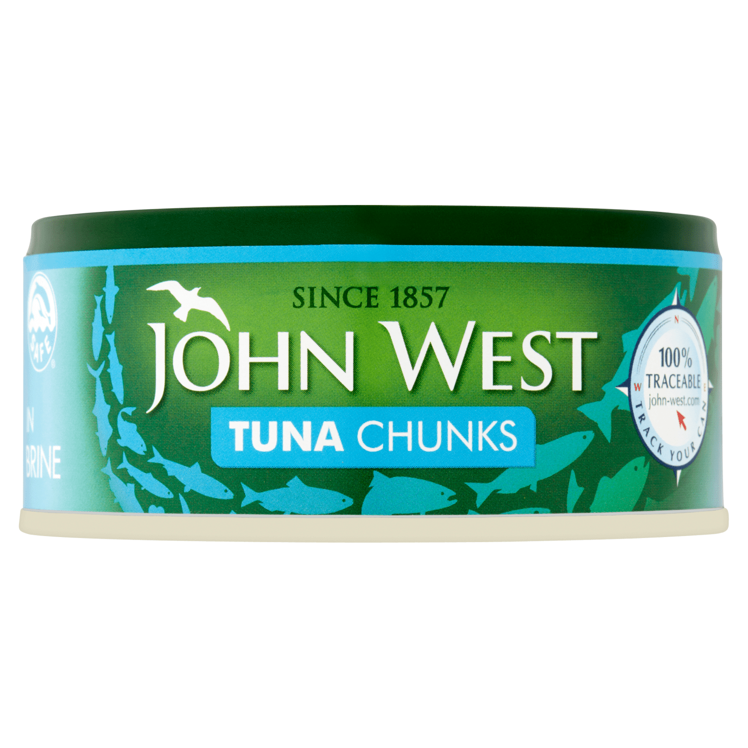 John West Tuna Chunks in Brine 145g - UK Food & Drink - 5000171057808