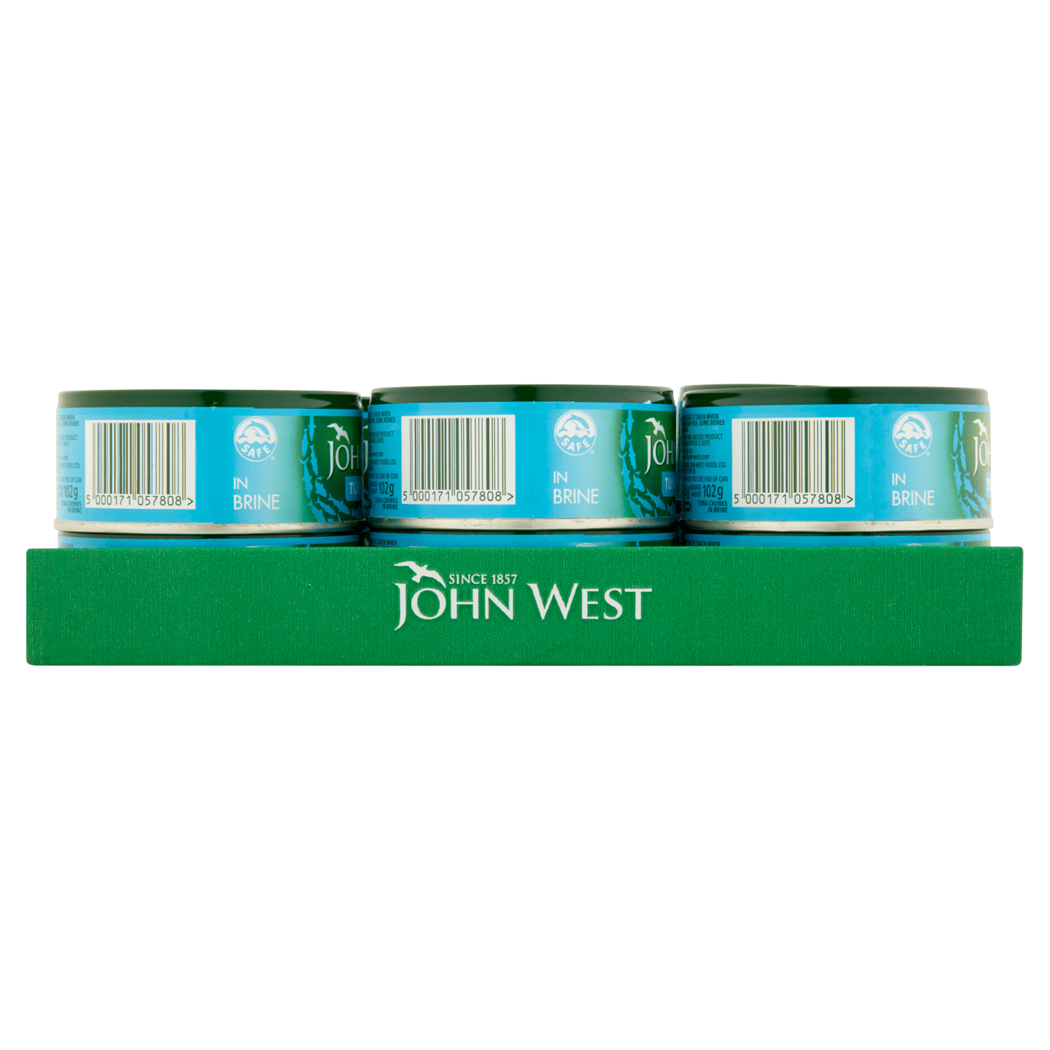 John West Tuna Chunks in Brine 145g - UK Food & Drink - 5000171057808